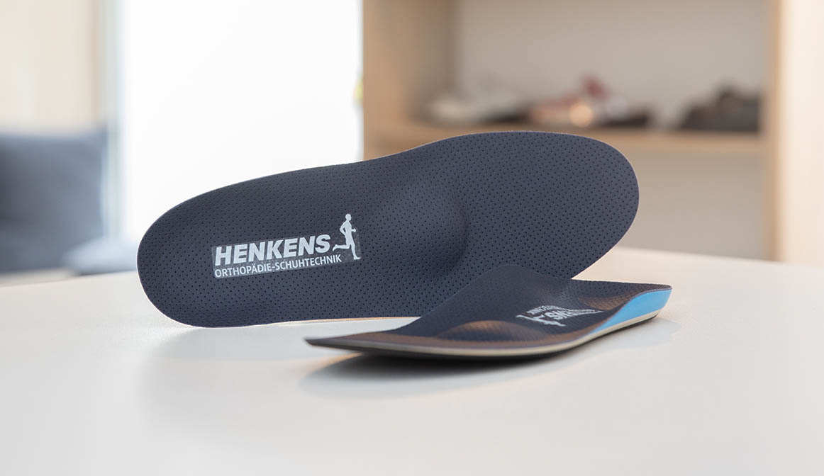 Orthopädie-Schuhtechnik Henkens - Teaserbild orthopädische Einlagen