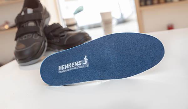 Henkens Orthopädie-Schuhtechnik - Einlagen für Arbeitsschuhe