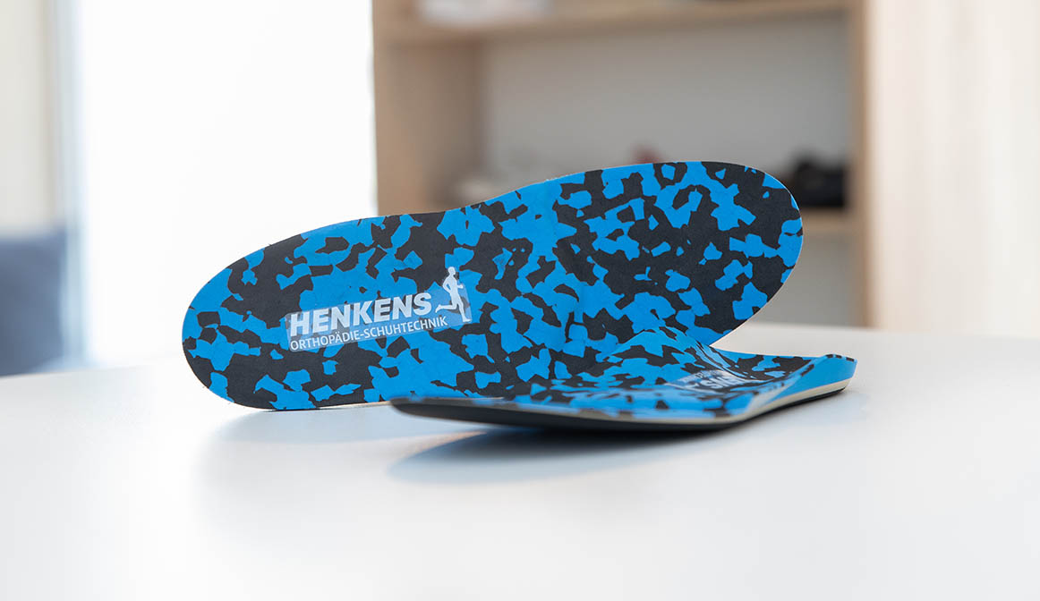 Henkens Orthopädie-Schuhtechnik - Sensomotorische Einlage ACTIVE